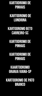 Kartódromo internacional césar francischini em farroupilha - RS 